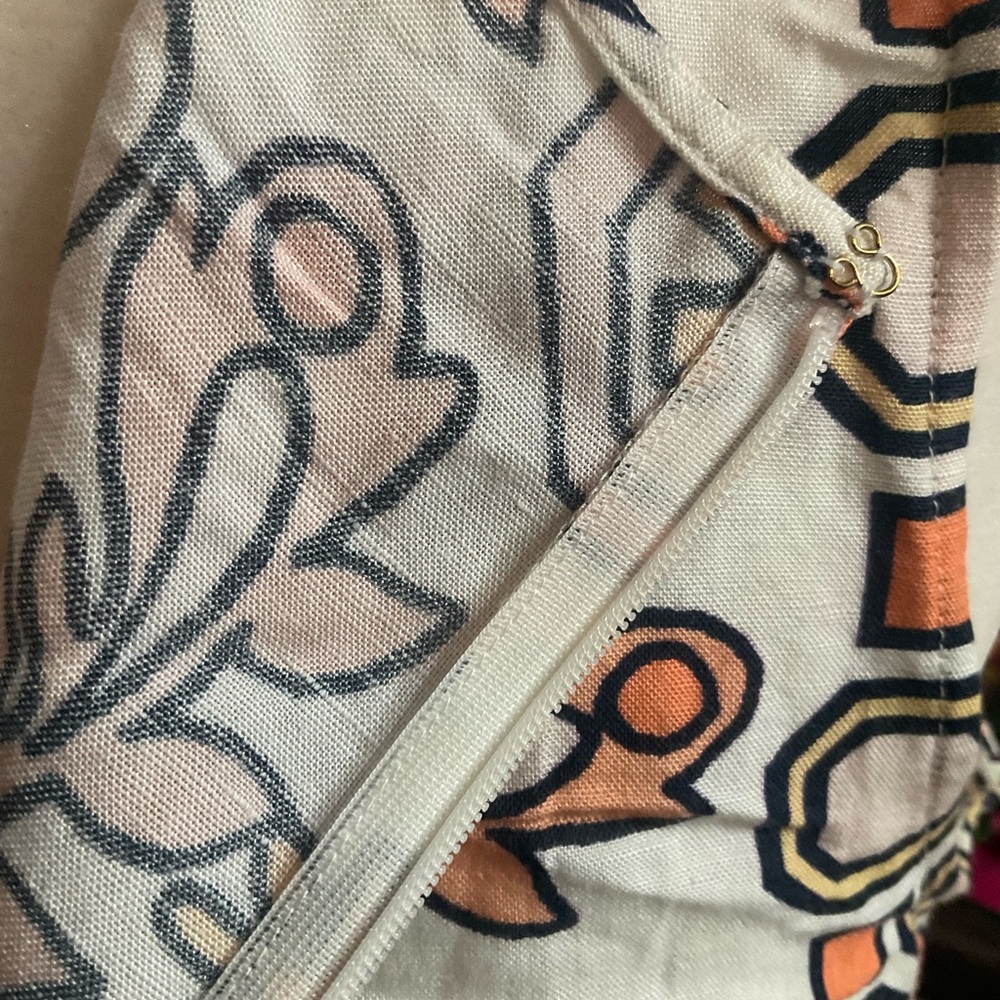 TORY BURCH: “HICKS GARDEN” Shift Mini Dress - Picture 7 of 12